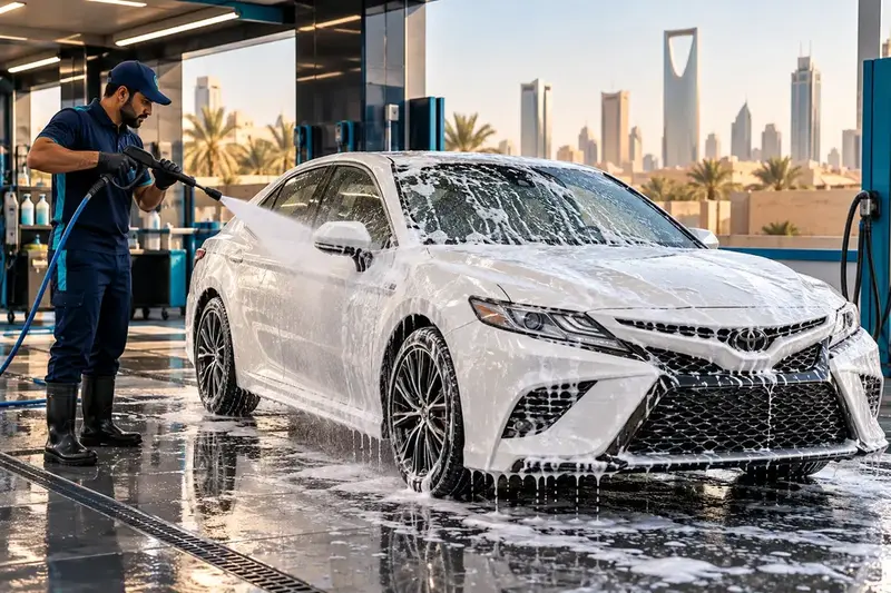 غسيل سيارات بالرياض - الرياض كلين