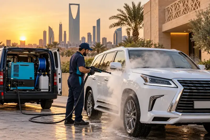 غسيل سيارات بالبخار بالرياض بالرياض - الرياض كلين